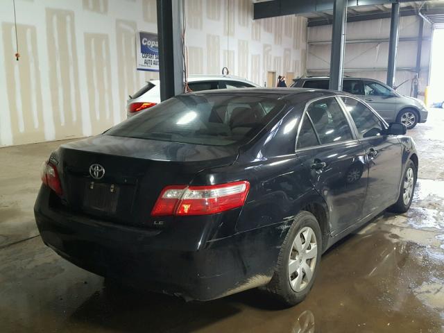 4T1BE46K59U886179 - 2009 TOYOTA CAMRY BASE შავი ფოტო 4