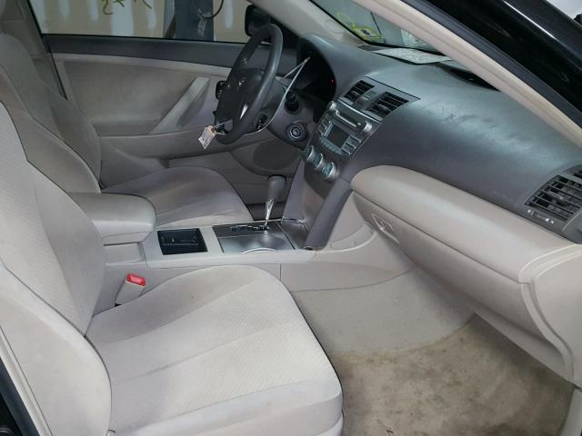 4T1BE46K59U886179 - 2009 TOYOTA CAMRY BASE შავი ფოტო 5