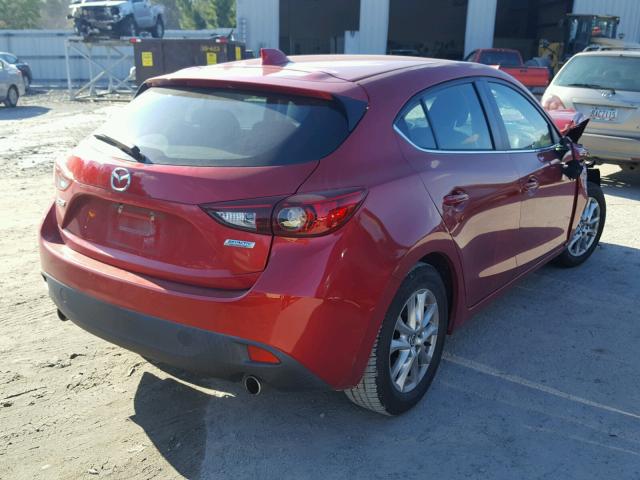 3MZBM1L74FM176676 - 2015 MAZDA 3 TOURING RED photo 4