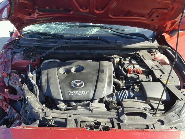 3MZBM1L74FM176676 - 2015 MAZDA 3 TOURING RED photo 7