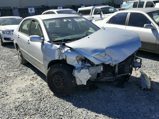 1NXBR32EX6Z681144 - 2006 TOYOTA COROLLA CE SILVER photo 1