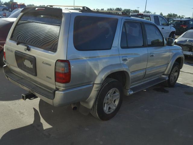 JT3GN87R6X0105966 - 1999 TOYOTA 4RUNNER LI SILVER photo 4