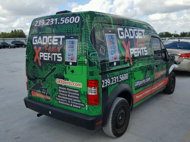 NM0LS7CN2AT026815 - 2010 FORD TRANSIT CO GREEN photo 4