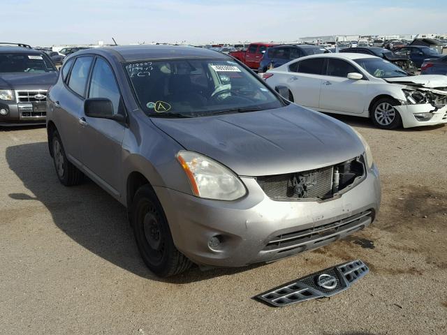 JN8AS5MTXBW565182 - 2011 NISSAN ROGUE S SILVER photo 1