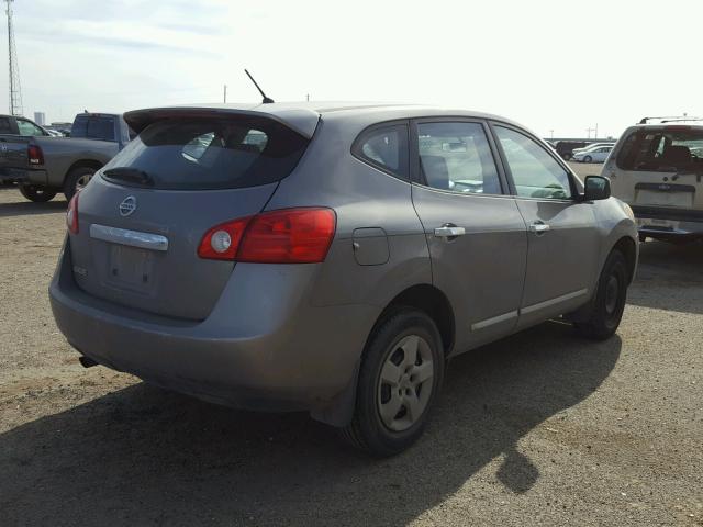 JN8AS5MTXBW565182 - 2011 NISSAN ROGUE S SILVER photo 4