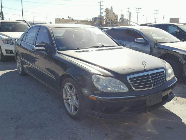 WDBNG70J26A478375 - 2006 MERCEDES-BENZ S 430 BLACK photo 1