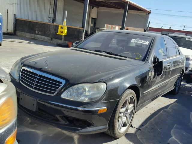 WDBNG70J26A478375 - 2006 MERCEDES-BENZ S 430 BLACK photo 2