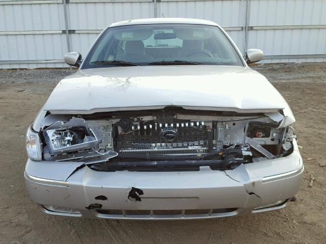 2MEFM74V98X641897 - 2008 MERCURY GRAND MARQ SILVER photo 9