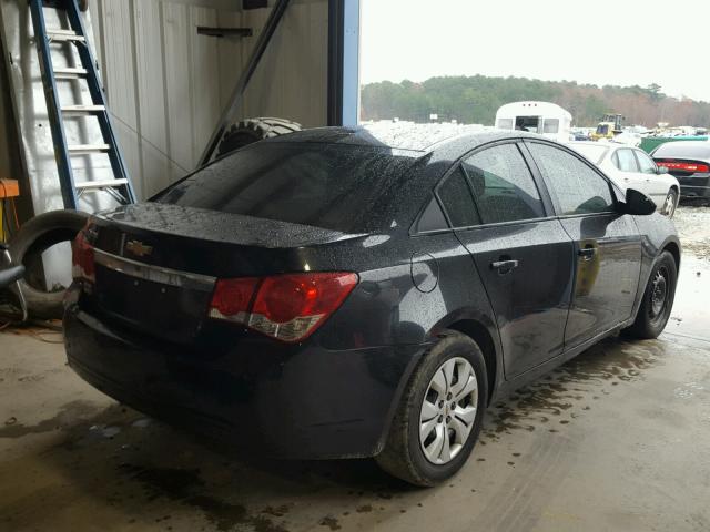 1G1PA5SH9E7422237 - 2014 CHEVROLET CRUZE LS BLACK photo 4