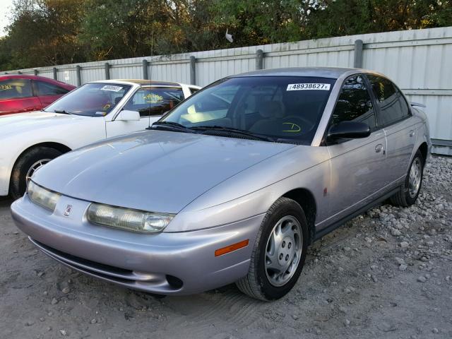 1G8ZK5275TZ325391 - 1996 SATURN 4 DOOR GRAY photo 2