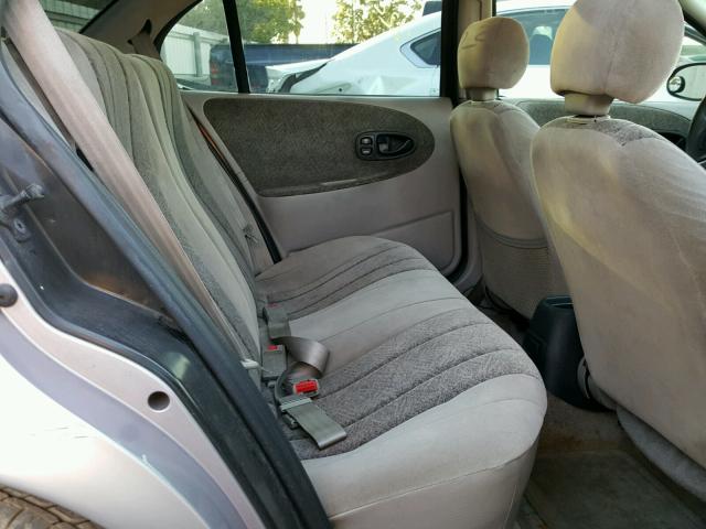 1G8ZK5275TZ325391 - 1996 SATURN 4 DOOR GRAY photo 6