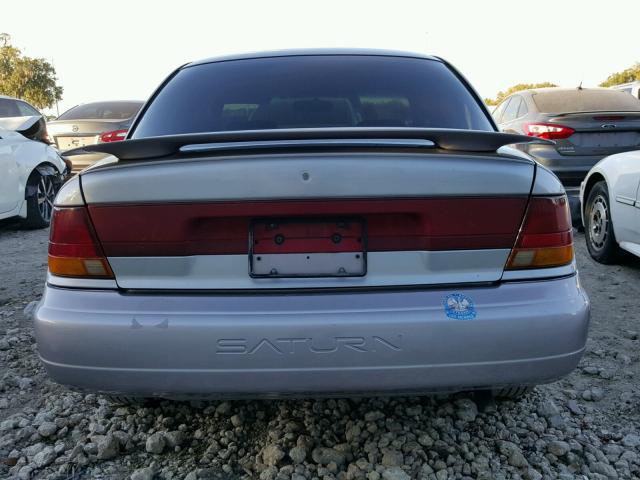 1G8ZK5275TZ325391 - 1996 SATURN 4 DOOR GRAY photo 9