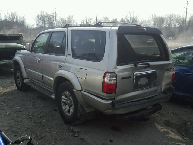 JT3HN87R020380665 - 2002 TOYOTA 4RUNNER LI SILVER photo 3