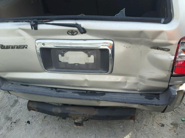 JT3HN87R020380665 - 2002 TOYOTA 4RUNNER LI SILVER photo 9