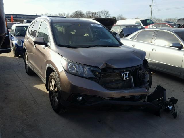 5J6RM3H75CL025021 - 2012 HONDA CR-V EXL GRAY photo 1