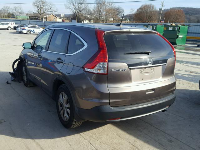 5J6RM3H75CL025021 - 2012 HONDA CR-V EXL 灰色 照片 3