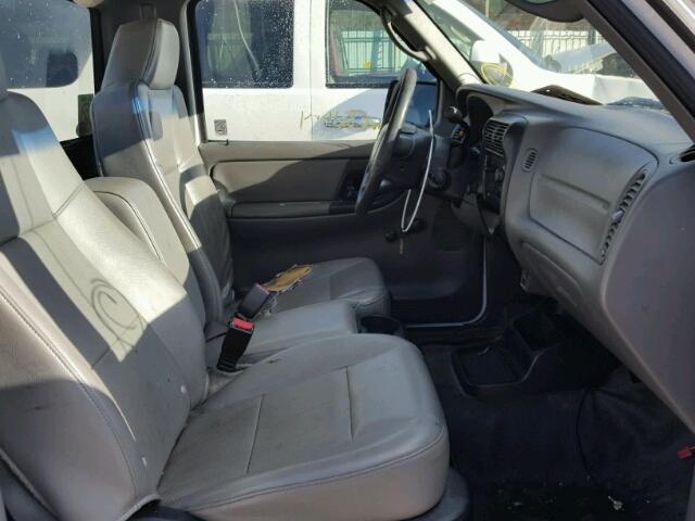 1FTYR10D66PA01428 - 2006 FORD RANGER WHITE photo 5