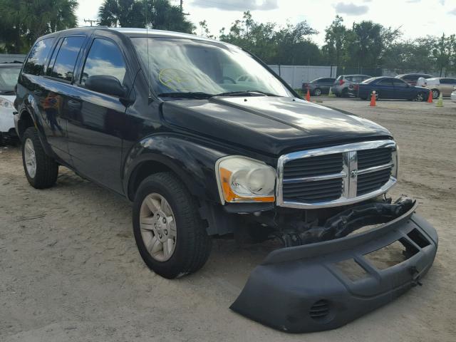 1D4HD38K05F512637 - 2005 DODGE DURANGO ST BLACK photo 1