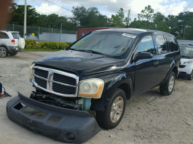 1D4HD38K05F512637 - 2005 DODGE DURANGO ST BLACK photo 2