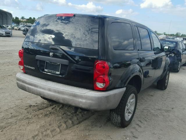 1D4HD38K05F512637 - 2005 DODGE DURANGO ST BLACK photo 4