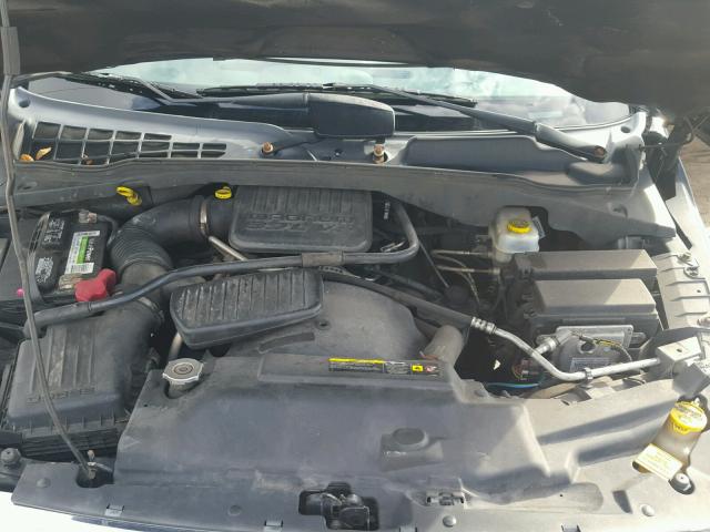 1D4HD38K05F512637 - 2005 DODGE DURANGO ST BLACK photo 7