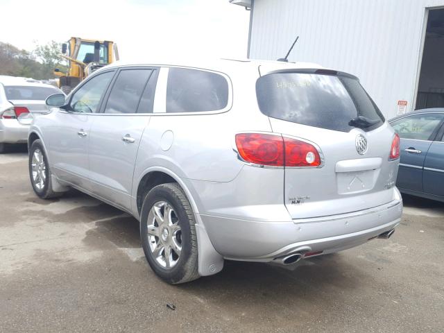 5GAER23D19J208399 - 2009 BUICK ENCLAVE CX SILVER photo 3