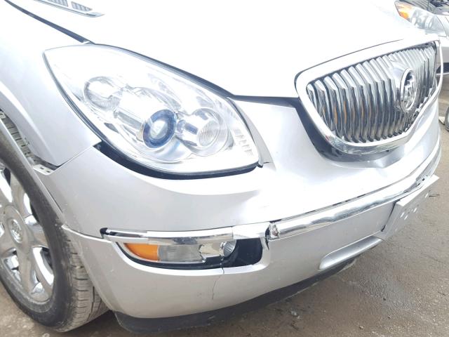 5GAER23D19J208399 - 2009 BUICK ENCLAVE CX SILVER photo 9