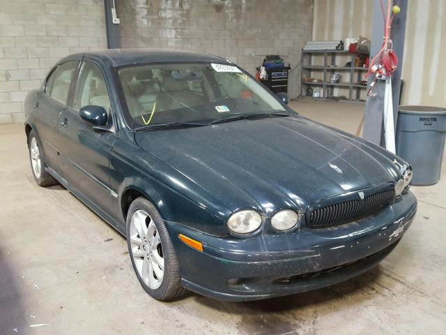 SAJEA53DX2XC80183 - 2002 JAGUAR X-TYPE SPO GREEN photo 1