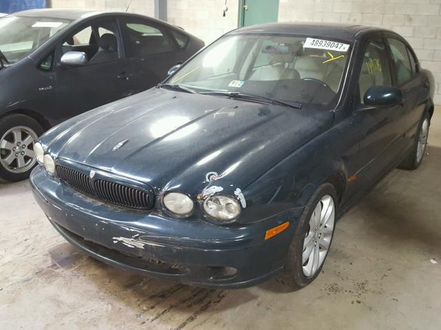 SAJEA53DX2XC80183 - 2002 JAGUAR X-TYPE SPO GREEN photo 2