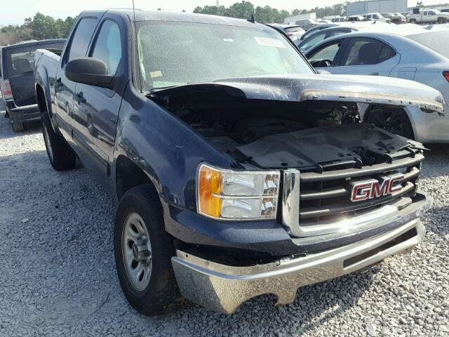 3GTRCVEA4AG187057 - 2010 GMC SIERRA C15 BLUE photo 1