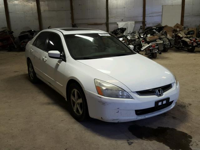 1HGCM56674A058859 - 2004 HONDA ACCORD EX WHITE photo 1