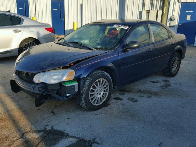 1C3EL56R66N202969 - 2006 CHRYSLER SEBRING TO BLUE photo 2