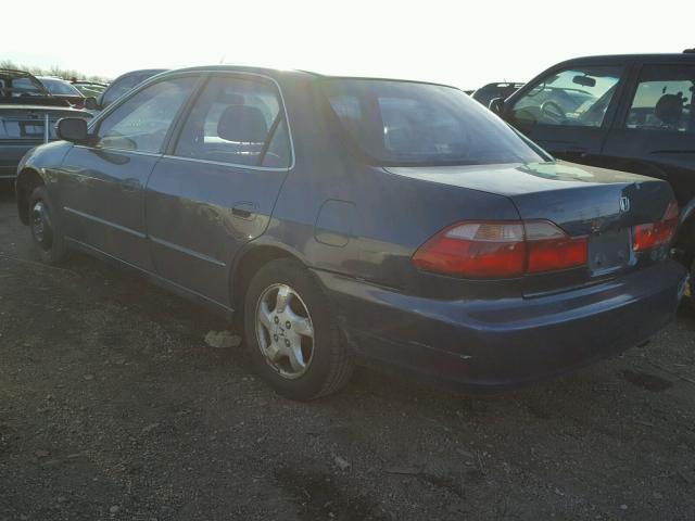 1HGCG5657YA007558 - 2000 HONDA ACCORD EX BLUE photo 3