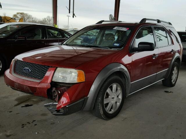 1FMZK01115GA34967 - 2005 FORD FREESTYLE MAROON photo 2