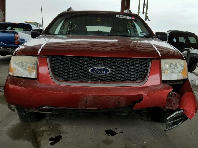 1FMZK01115GA34967 - 2005 FORD FREESTYLE MAROON photo 9