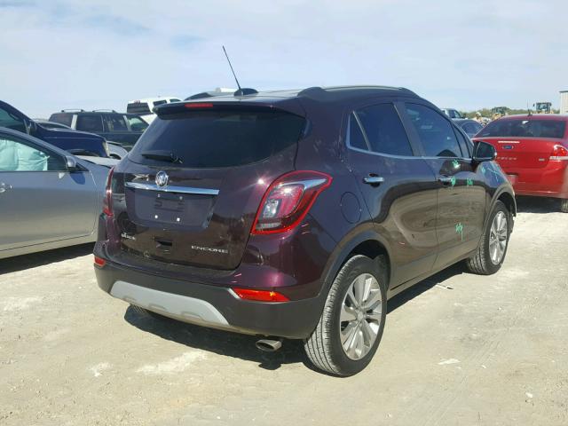 KL4CJASB9HB116774 - 2017 BUICK ENCORE PRE BLACK photo 4