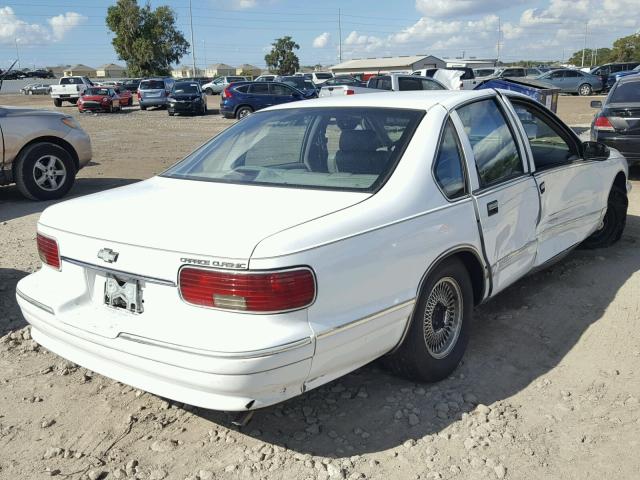 1G1BL52P7SR192497 - 1995 CHEVROLET CAPRICE / WHITE photo 4