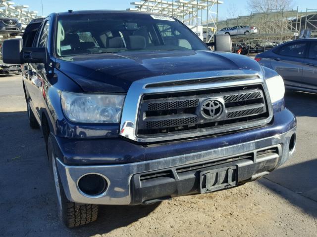 5TFDW5F14AX124486 - 2010 TOYOTA TUNDRA CRE BLUE photo 1