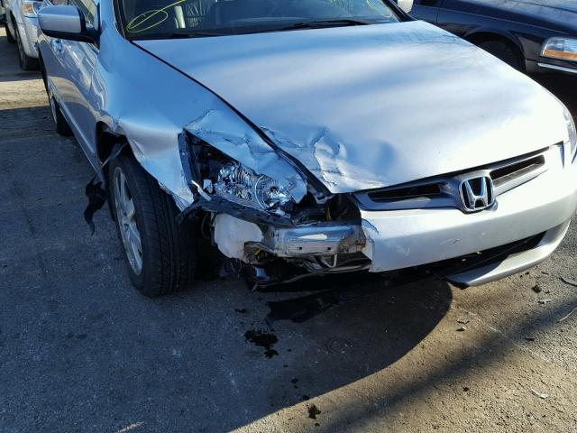 1HGCM66515A044891 - 2005 HONDA ACCORD EX SILVER photo 9