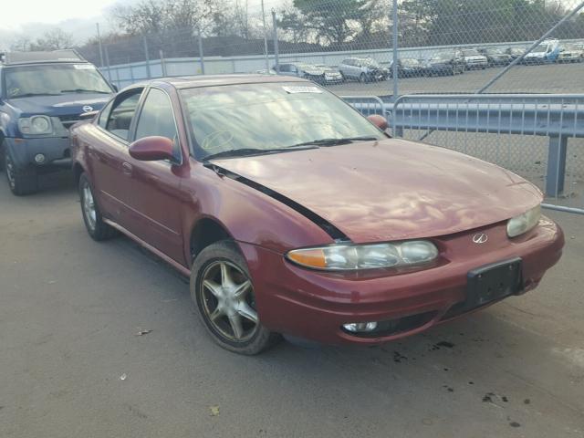 1G3NL52E91C173714 - 2001 OLDSMOBILE ALERO GL RED photo 1