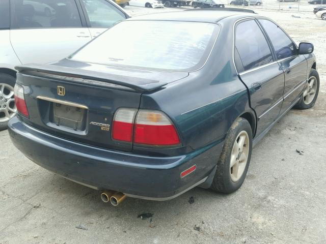 1HGCE6671TA021087 - 1996 HONDA ACCORD EX GREEN photo 4