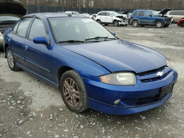 1G1JH52F937374512 - 2003 CHEVROLET CAVALIER L BLUE photo 1