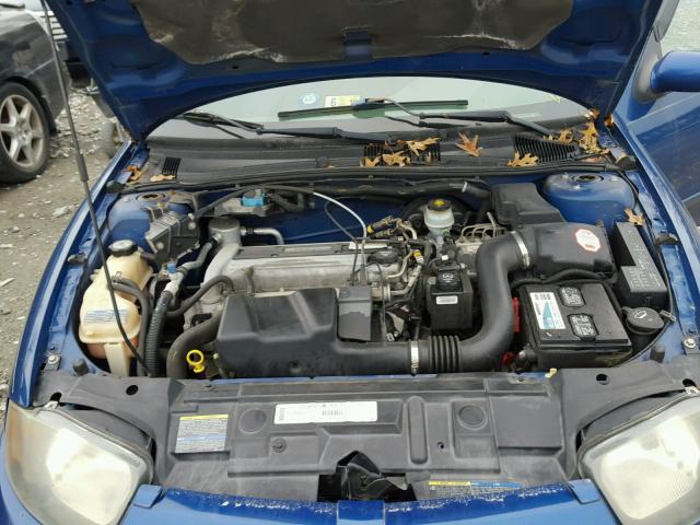 1G1JH52F937374512 - 2003 CHEVROLET CAVALIER L BLUE photo 7