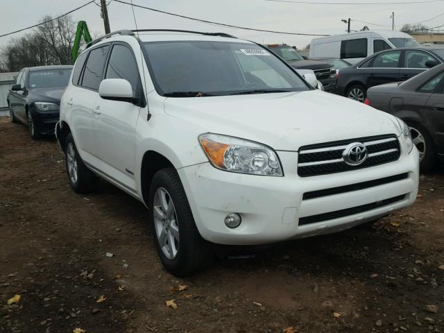 JTMBD31V875113135 - 2007 TOYOTA RAV4 LIMIT WHITE photo 1