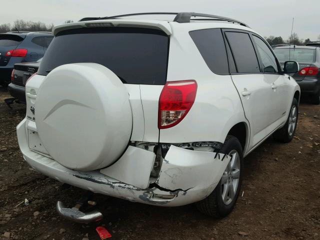 JTMBD31V875113135 - 2007 TOYOTA RAV4 LIMIT WHITE photo 4