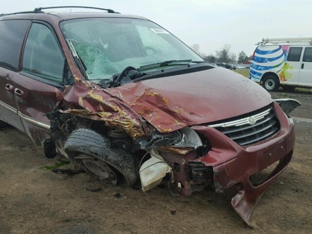 2A4GP54L47R208744 - 2007 CHRYSLER TOWN & COU BURGUNDY photo 9