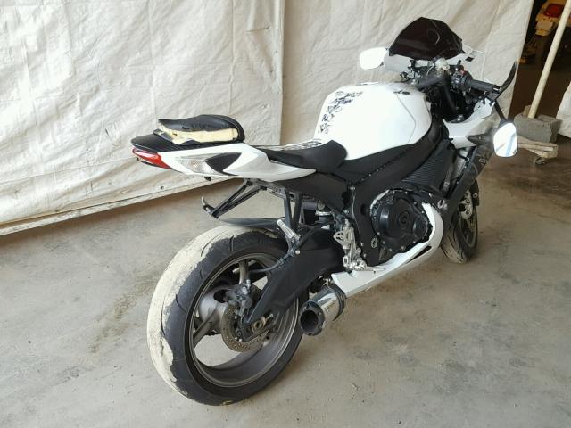 JS1GN7FA0B2101453 - 2011 SUZUKI GSX-R600 WHITE photo 4