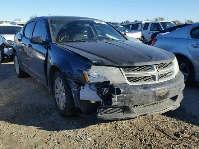 1B3BD4FB9BN553914 - 2011 DODGE AVENGER EX BLACK photo 1