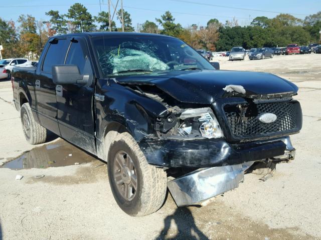 1FTRW12W66KC76144 - 2006 FORD F150 SUPER BLACK photo 1