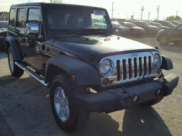 1C4BJWDG2CL167575 - 2012 JEEP WRANGLER U BLACK photo 1